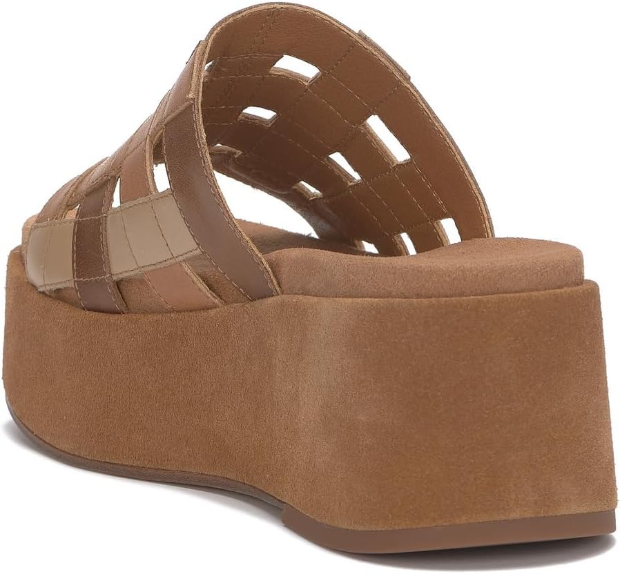 Сандалии Lucky Brand Ulrich Woven Platform Sandal, цвет Dusty Sand Cream — фото 4