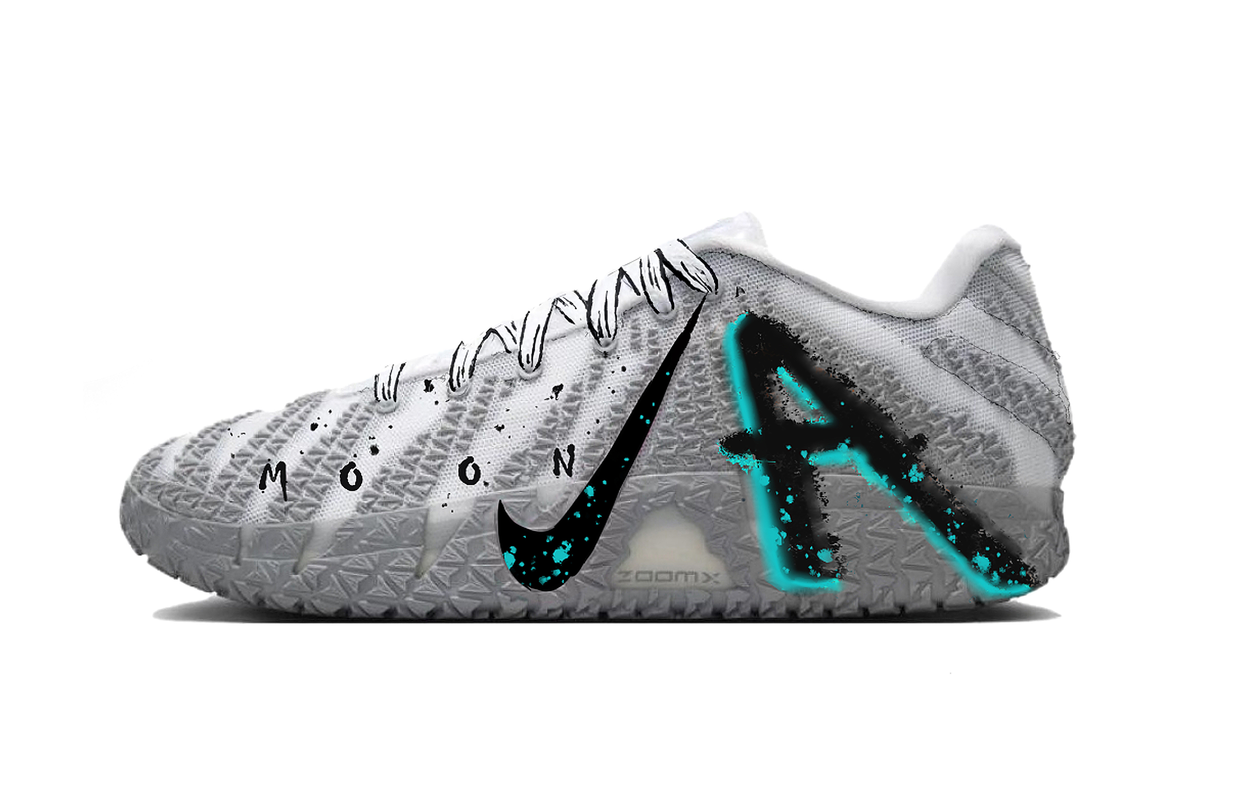 

Баскетбольные кроссовки Ja Morant 3 Agarwood Low, мужские, серые Nike, Gray