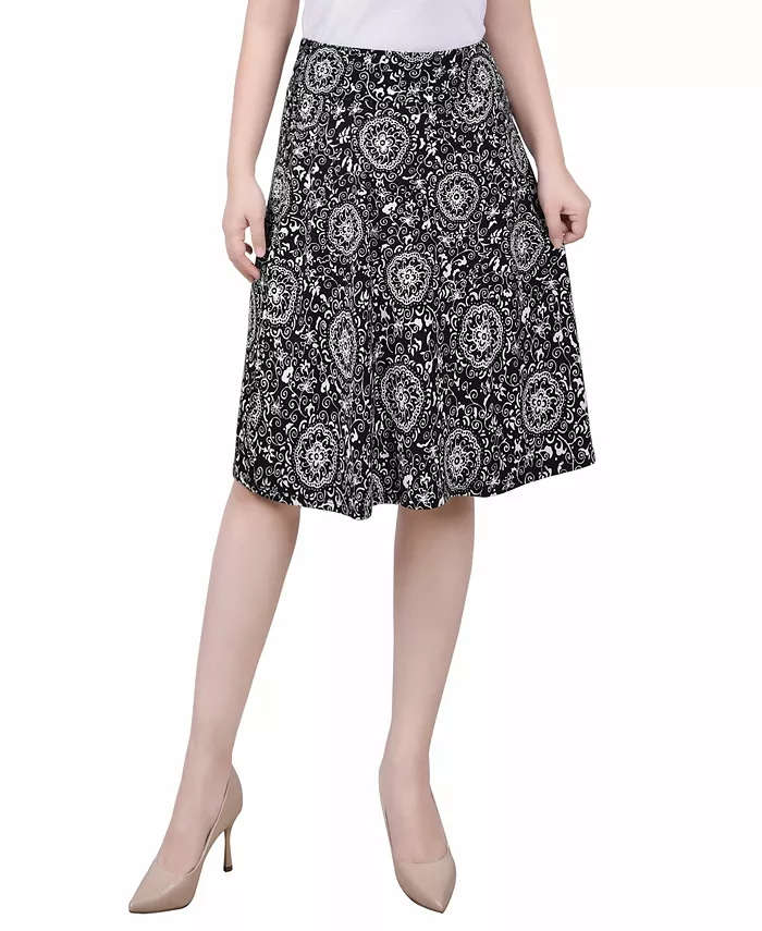 

Юбка до колен с широкой талией для миниатюрных NY Collection, черный