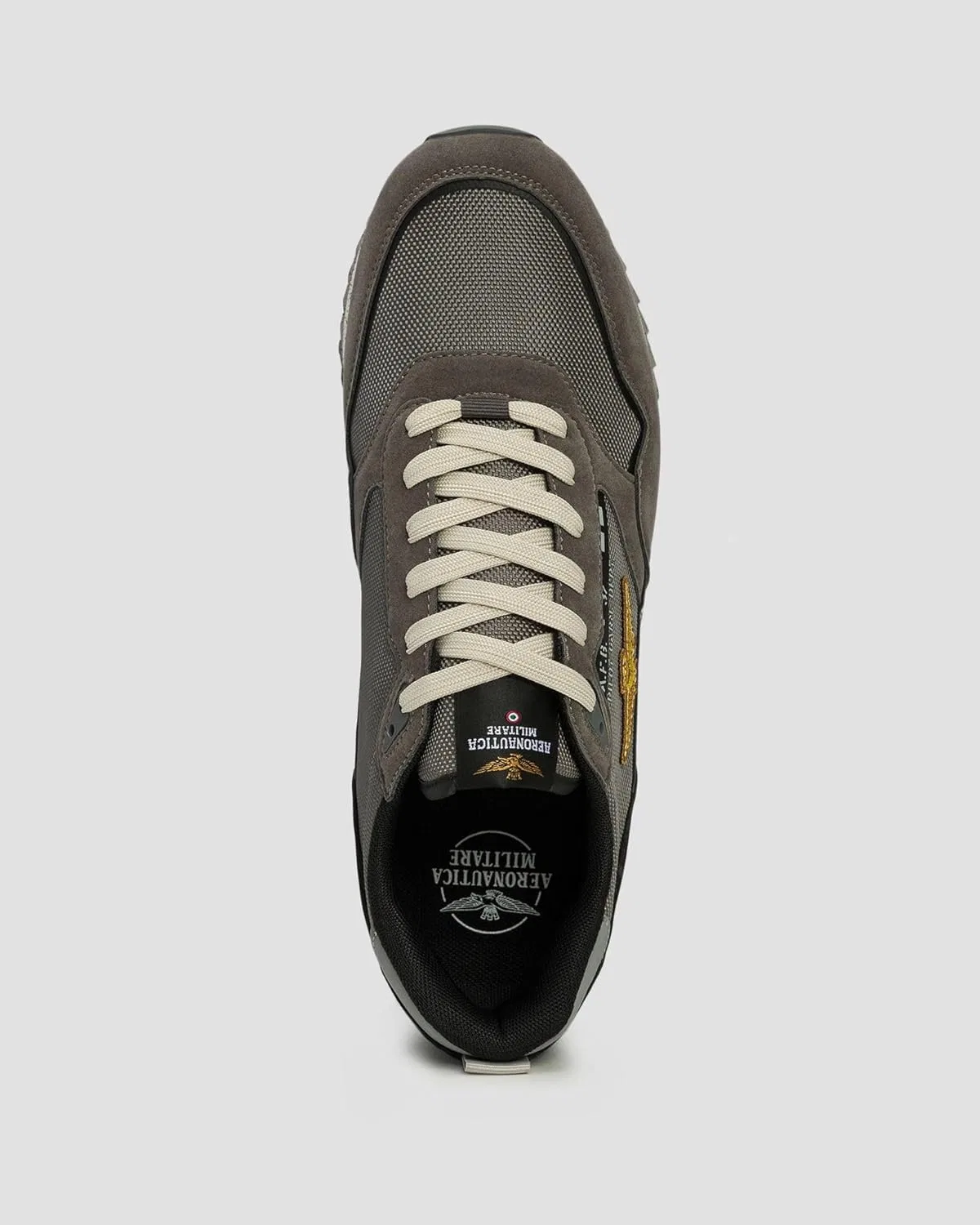 Мужские классические кроссовки Aeronautica Militare 252SC0288UCT03545 8057630562875-46, Darkgray — фото 4