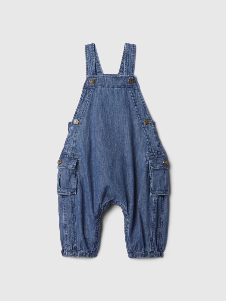 

Джинсовый комбинезон Gap, синий