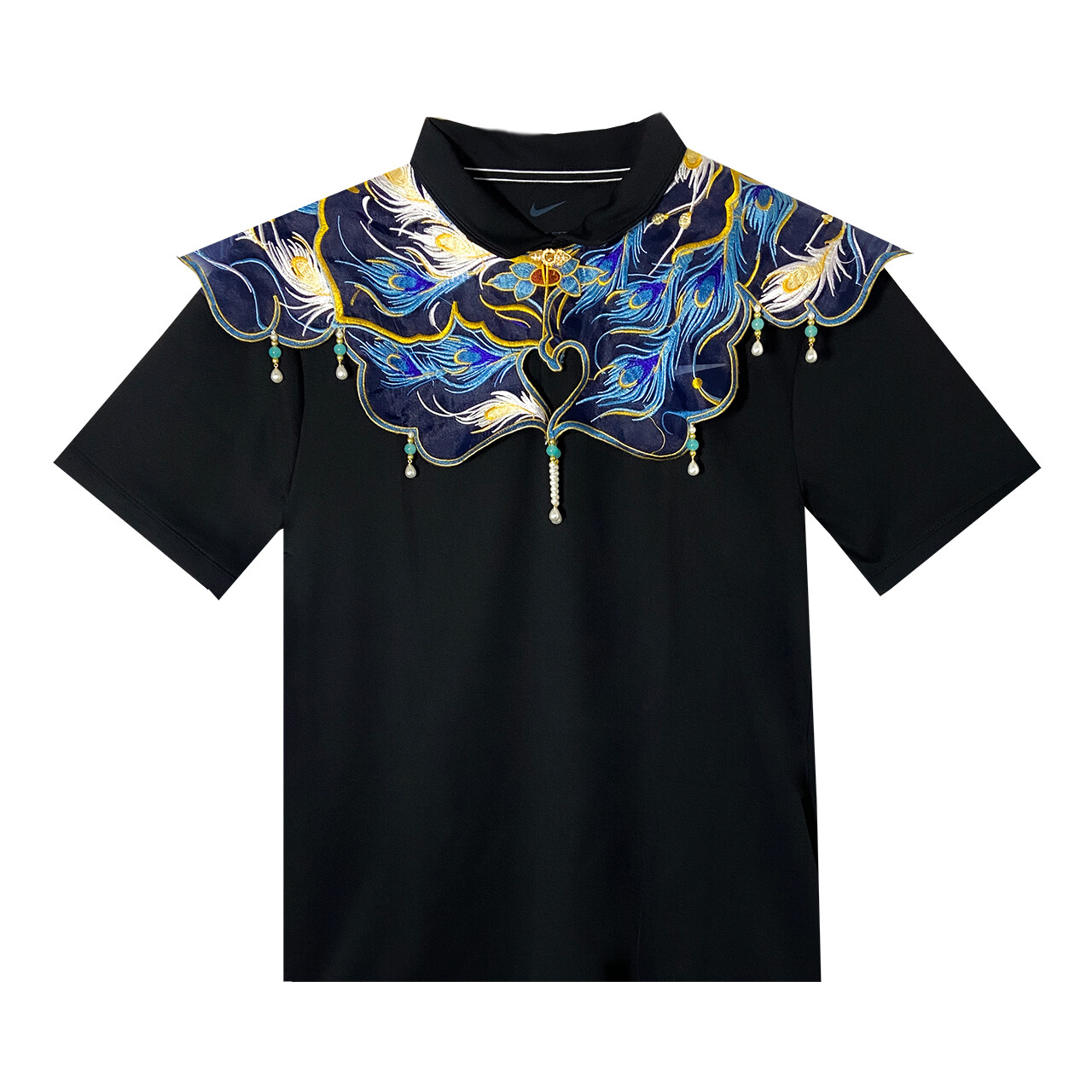 

Рубашка поло Dri-FIT Victory унисекс черная Nike, черный