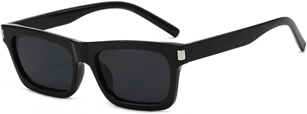 

Солнцезащитные очки с защитой UV400 | Заклепки, украшенные линзами конфетного цвета | для женщин и мужчин, для занятий спортом на открытом воздухе и вождения DSVIGF, Black Gray