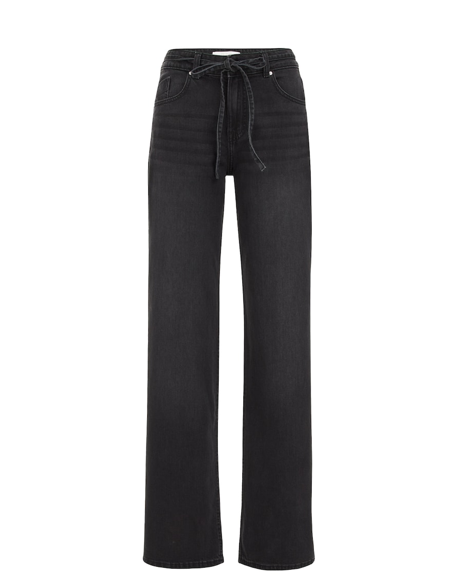 

Джинсы с широкими штанинами WE Fashion, антрацит