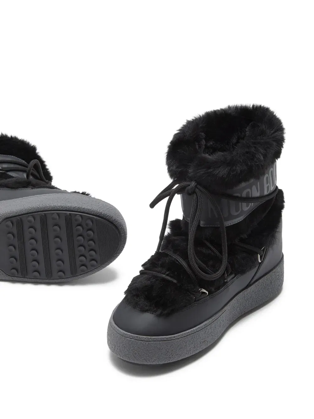 Низкие зимние ботинки Ltrack Moon Boot Kids, черный — фото 2
