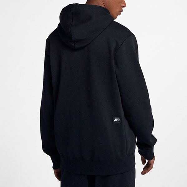 Толстовка Nike SB Skateboard ICON Skate Hooded Fleece Men Black, черный — фото 4