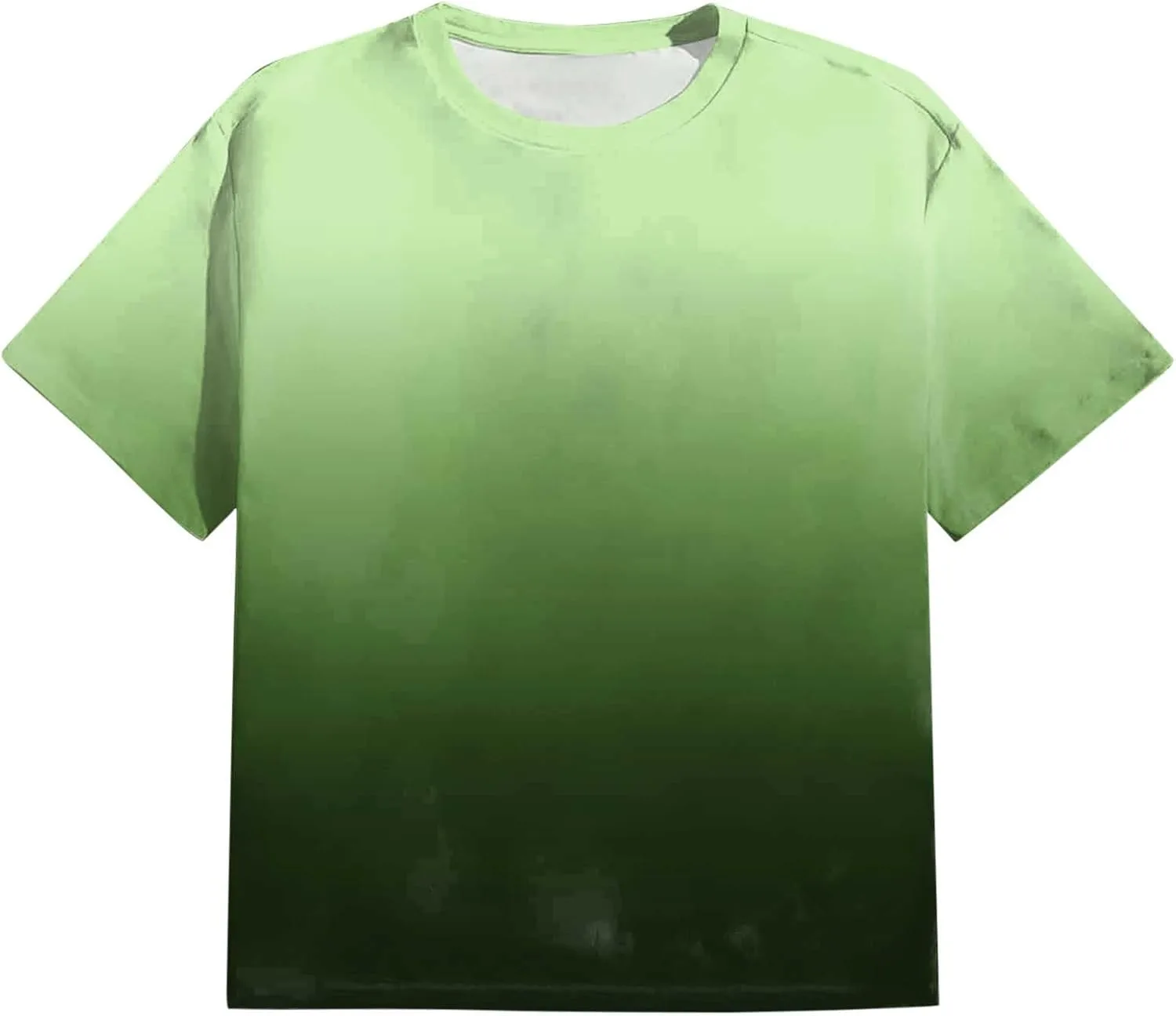 Мужская футболка Casual Gradient с коротким рукавом и круглым вырезом — фото 3
