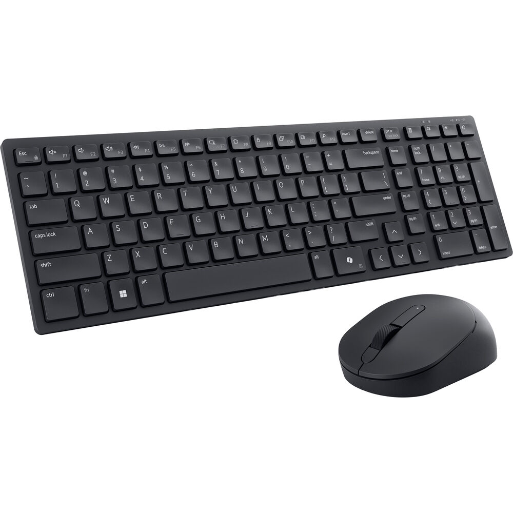 

Компактная бесшумная клавиатура и мышь Dell KM555 Pro
