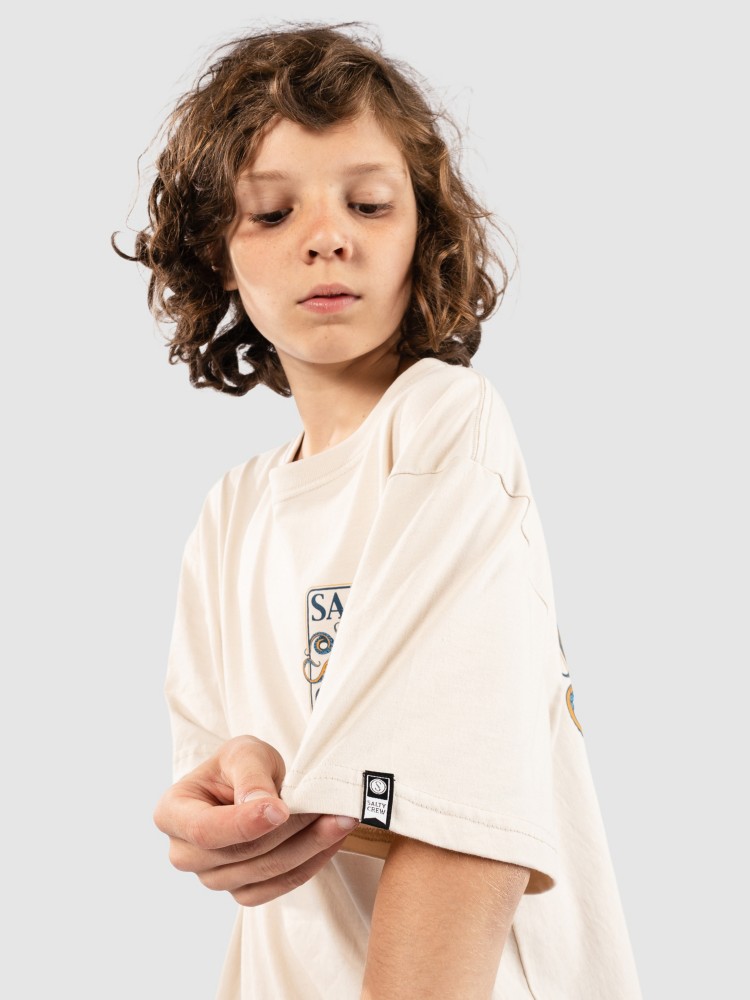 Футболка Salty Crew Ink Slinger Kids T-Shirt, moonbeam — фото 3