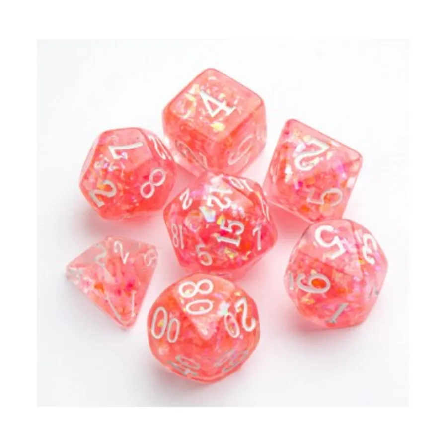 

Набор кубиков Poly — персиковый (7), Dice (GameGenic)