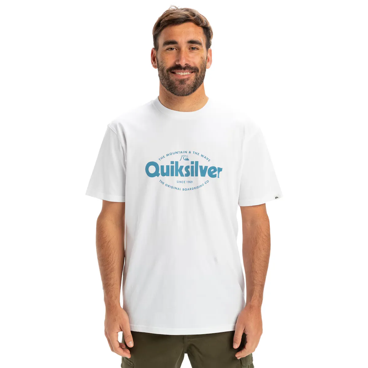 

Мужская футболка Ev Shape All Day Quiksilver, белый