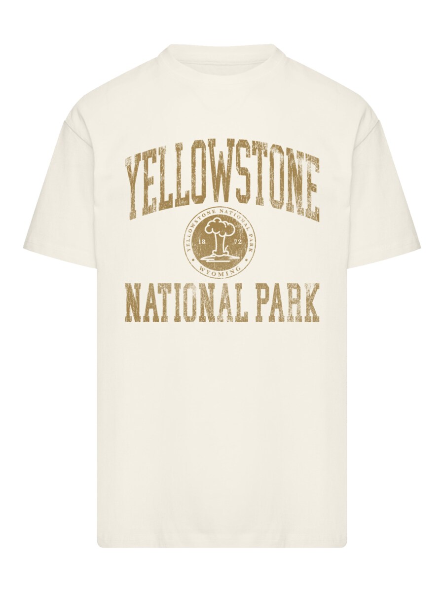 

Рубашка F4NT4STIC US National Parks Yellowstone Wyoming, песочный