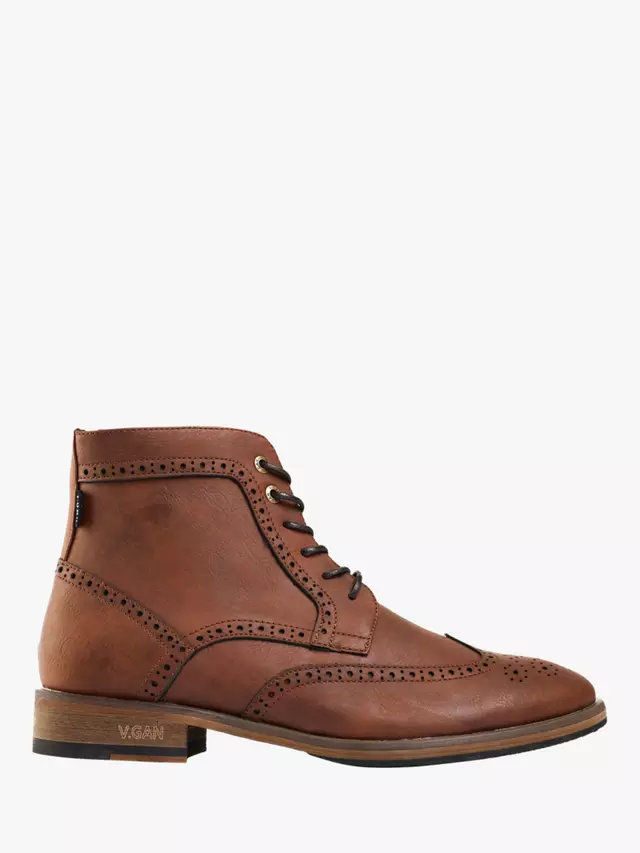 

Ботинки V.GAN Vegan Wheat 2 Brogue Lace-Up, цвет tan