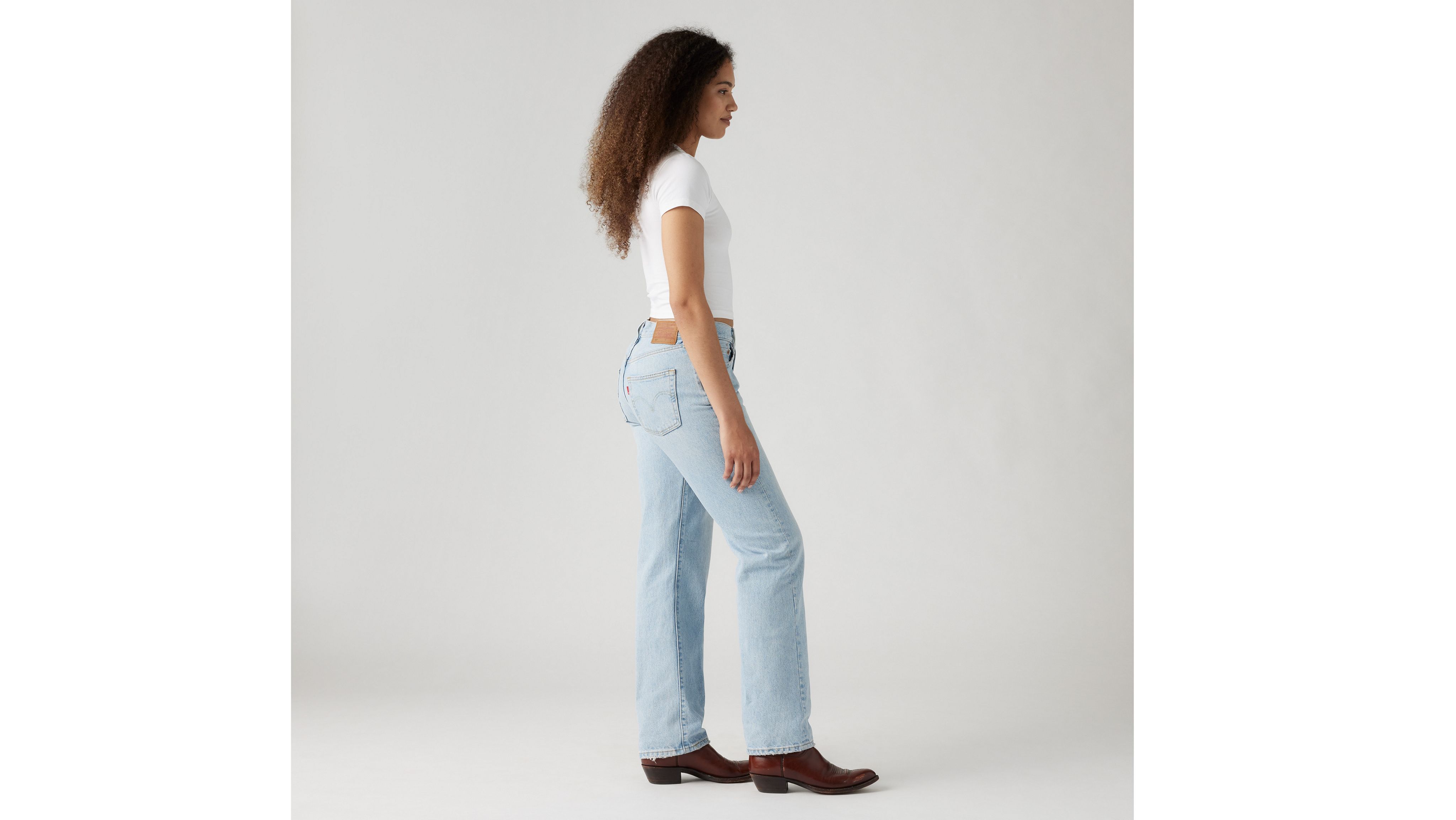 

Женские джинсы 501 90-х годов Levi's, цвет Ever Afternoon - Light Wash