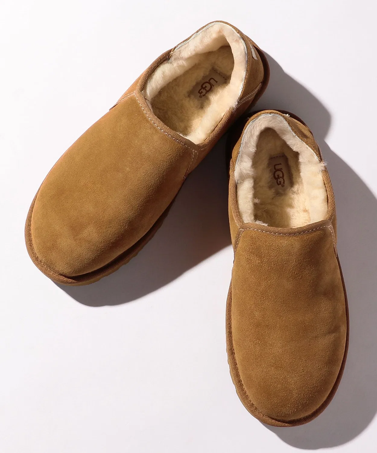 Ботинки UGG Kenton из замши коричневые