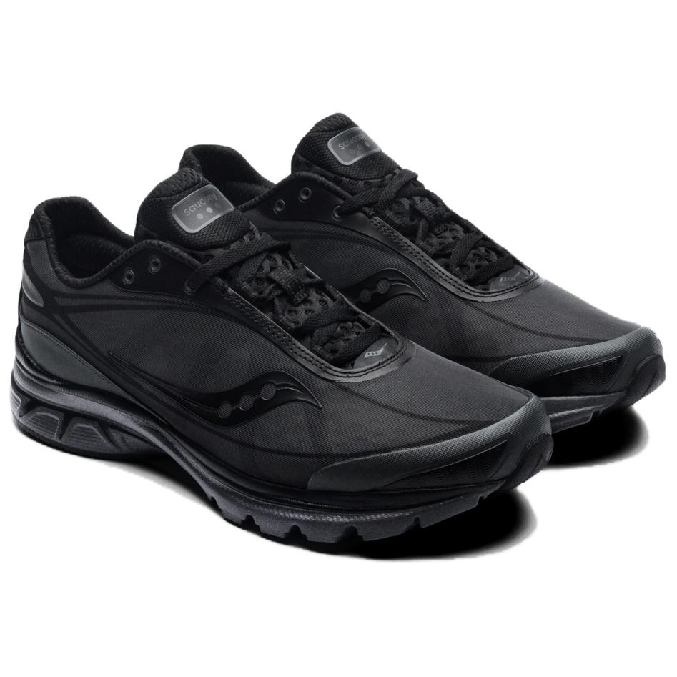 Saucony Kinvara Essence Mesh Slip Resistant Abrasion Resistant Low top Casual Running Shoes Unisex Black — фото 3