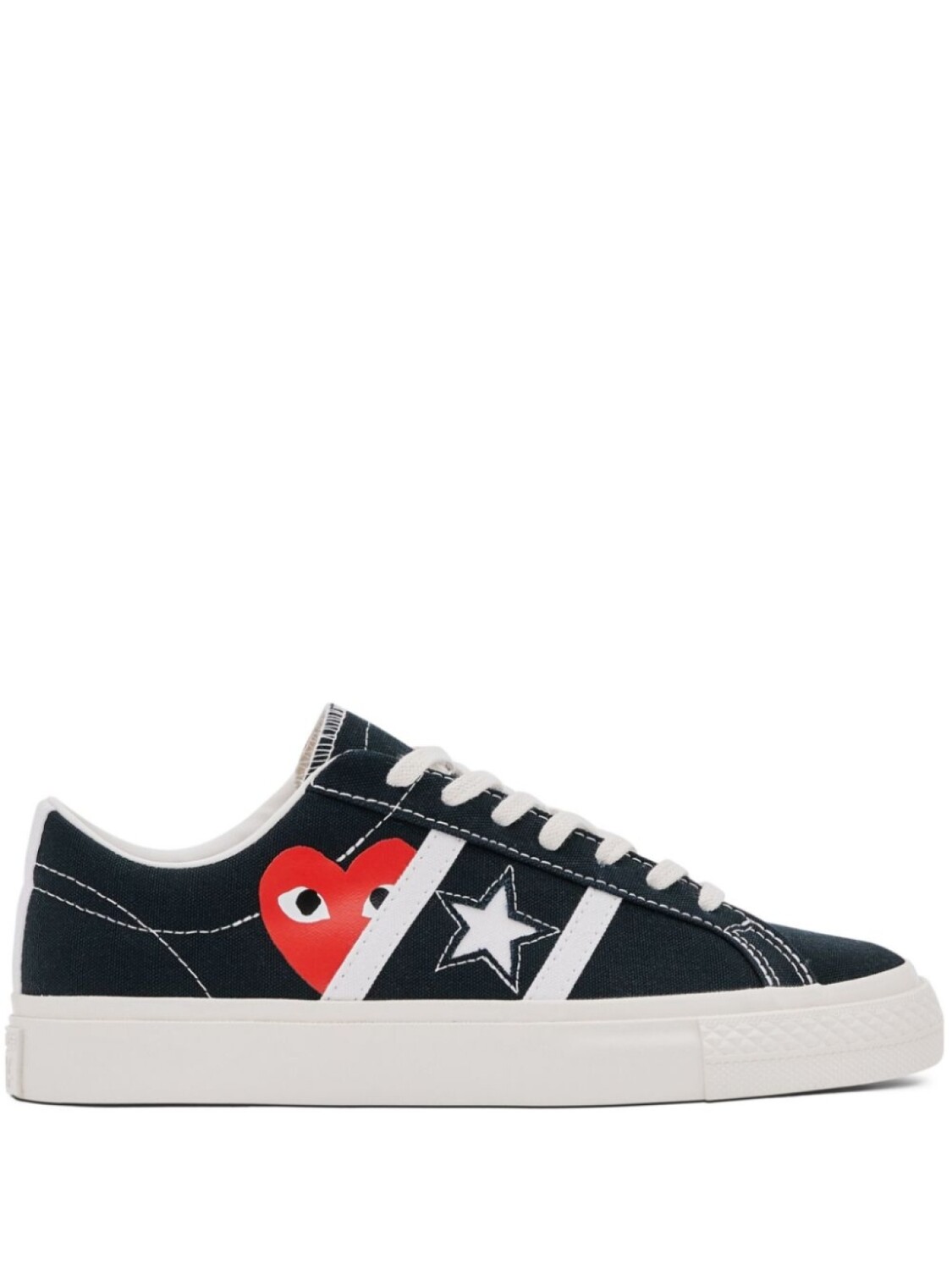 

Кеды One Star Academy Pro Comme Des Garçons Play x Converse, черный