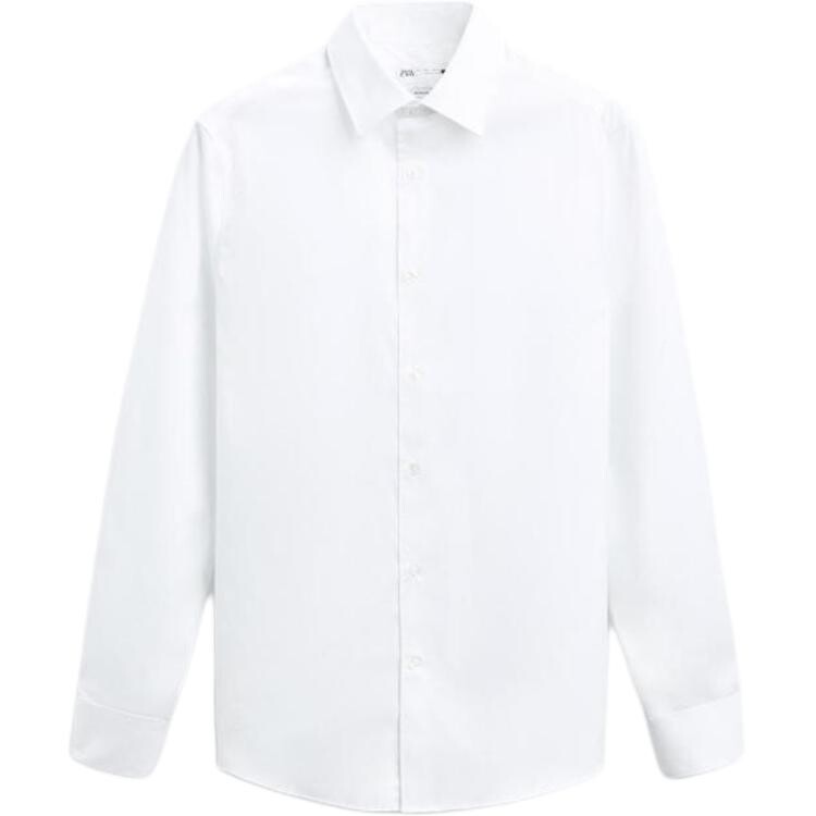 

Рубашка мужская белая Zara, белый
