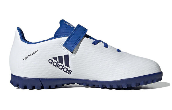 Кроссовки adidas X Speedflow.4 H&l TF Turf K 'White Blue', белый — фото 2