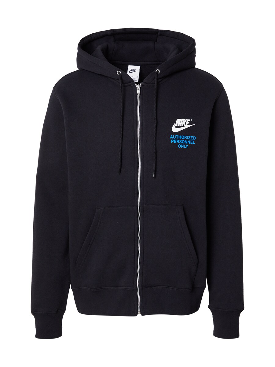 

Толстовка с капюшоном на молнии Nike Sportswear, черный