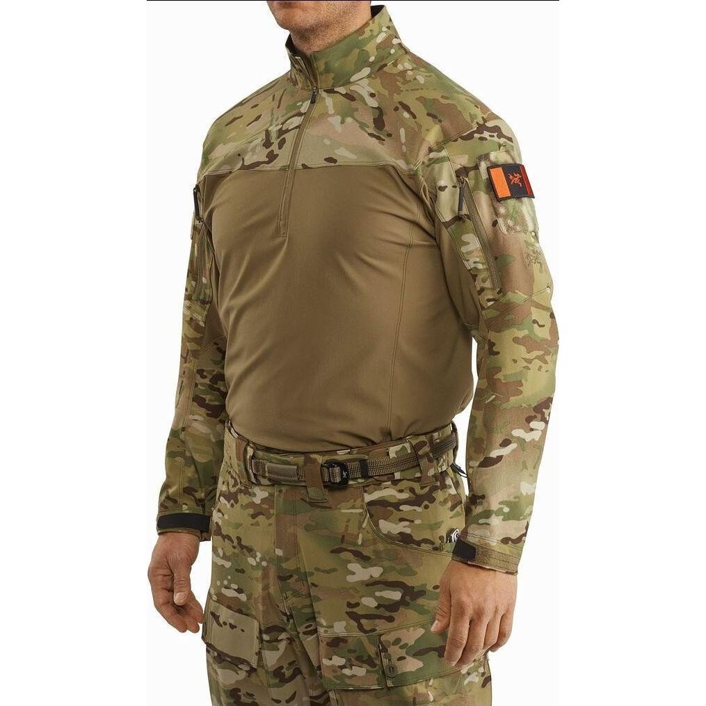 Толстовка мужская «Beginners» Bird Military Bird Collection оливково-зеленая Arcteryx, оливково-зеленый — фото 3