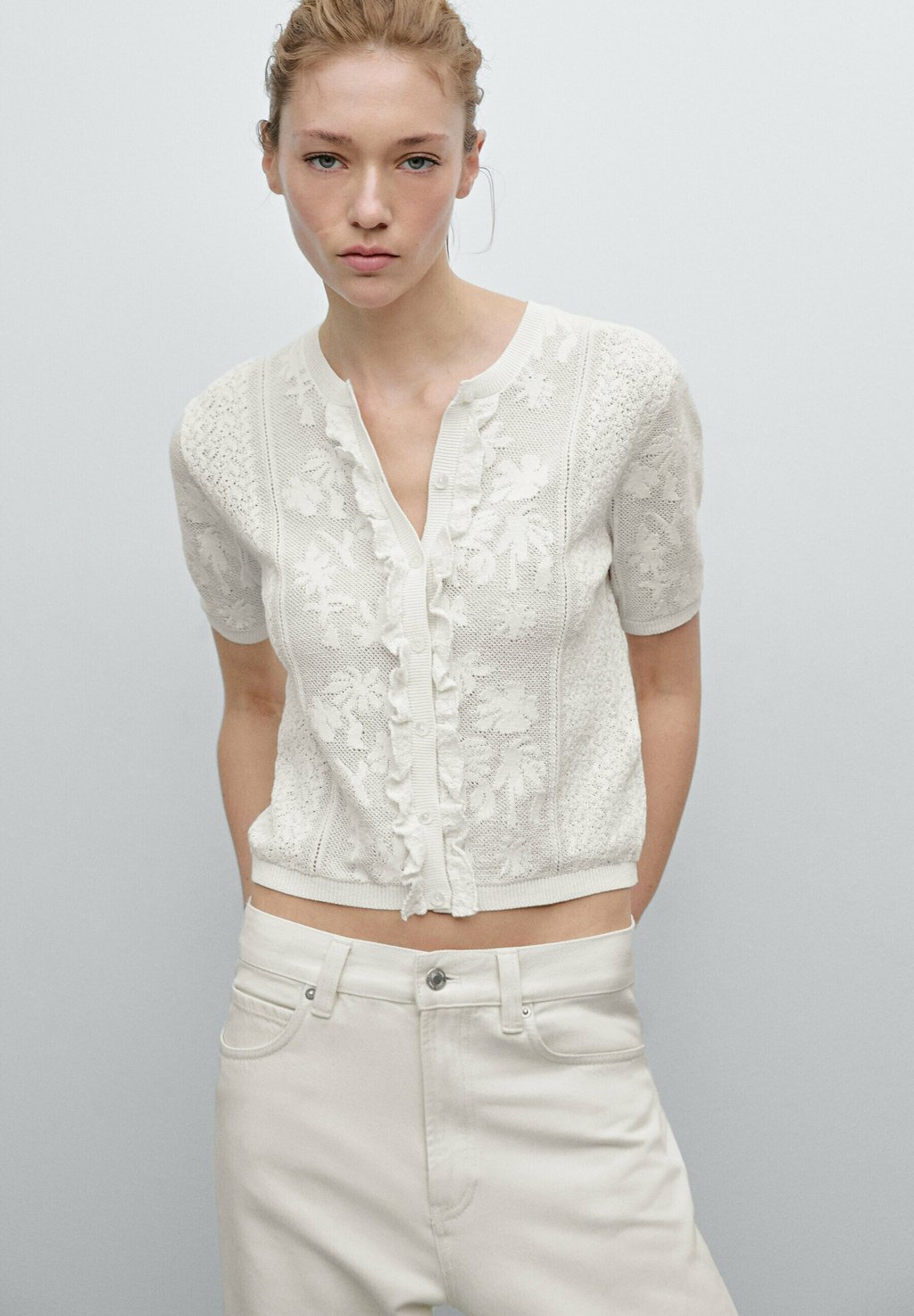 

Кардиган Massimo Dutti, бежевый