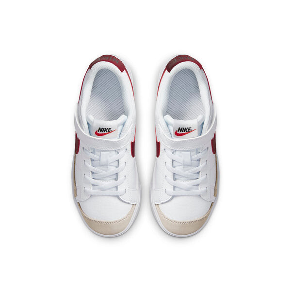 Кроссовки blazer low '77 'white team red' Nike, белый — фото 4