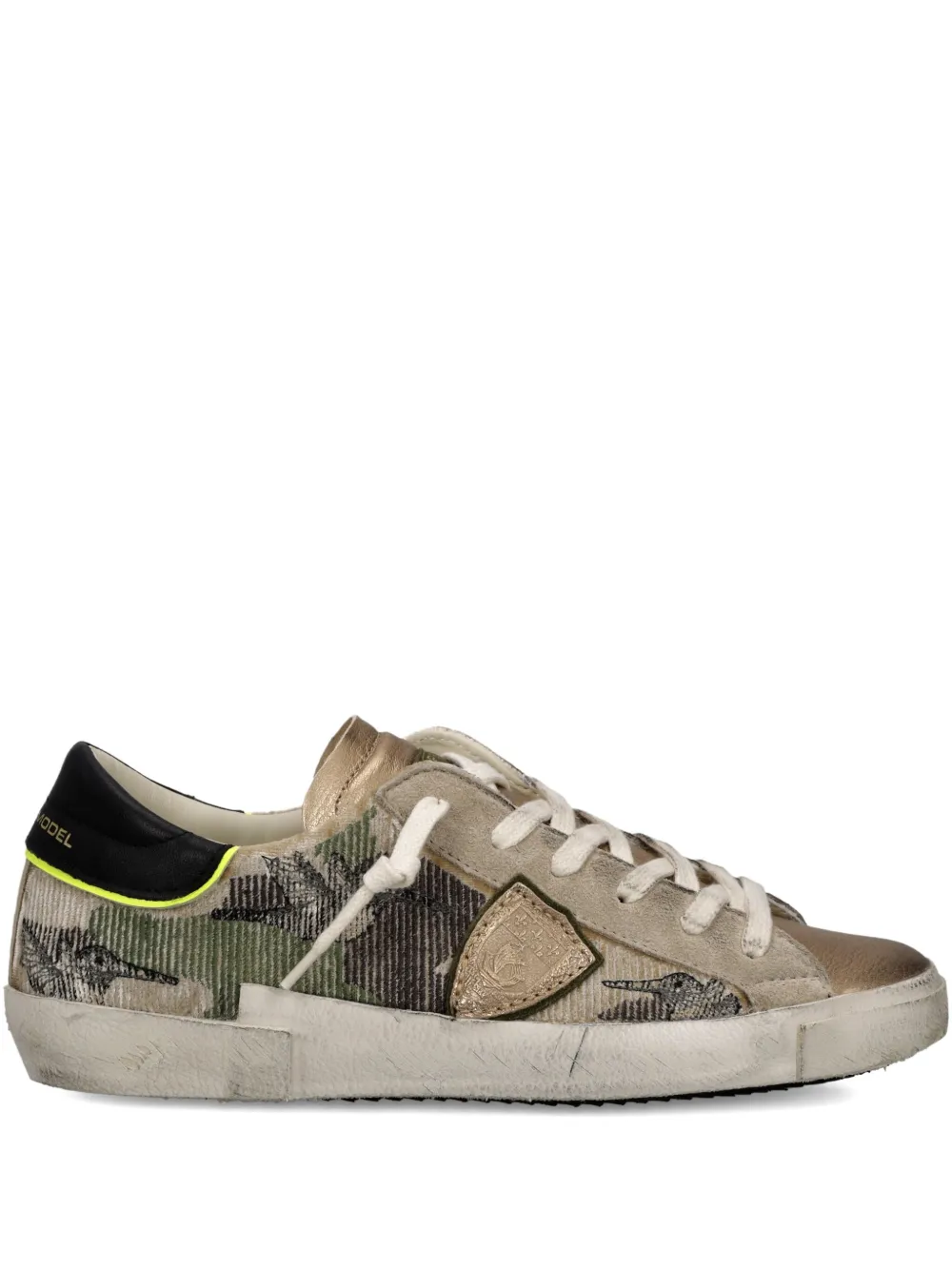 Кеды PRSX Low Philippe Model Paris, золотой