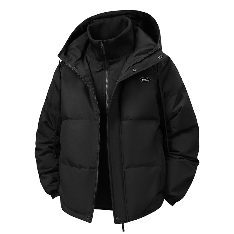 

Пуховик Unisex из коллекции Huichao Riding The Wind WARRIOR, черный (diy badge)