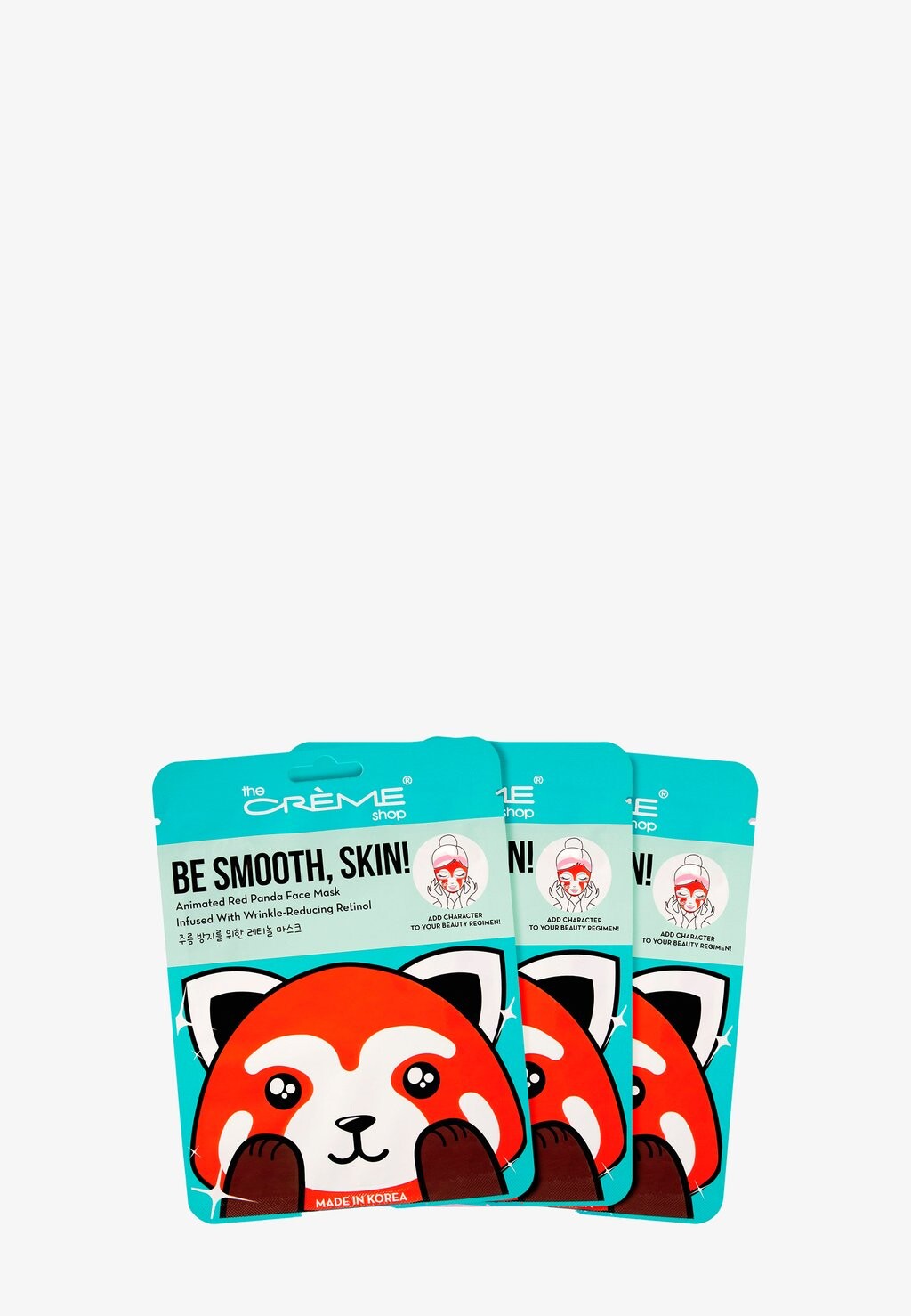 

Маска для лица Be Smooth, Skin! Red Panda Wrinkle Reduction Mask With Retinol The Creme Shop
