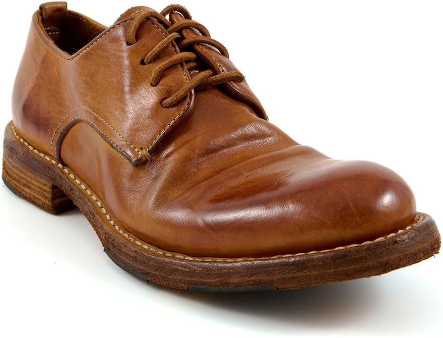 

Мужские классические современные оксфорды с крыльями и шнуровкой Generic, коричневый