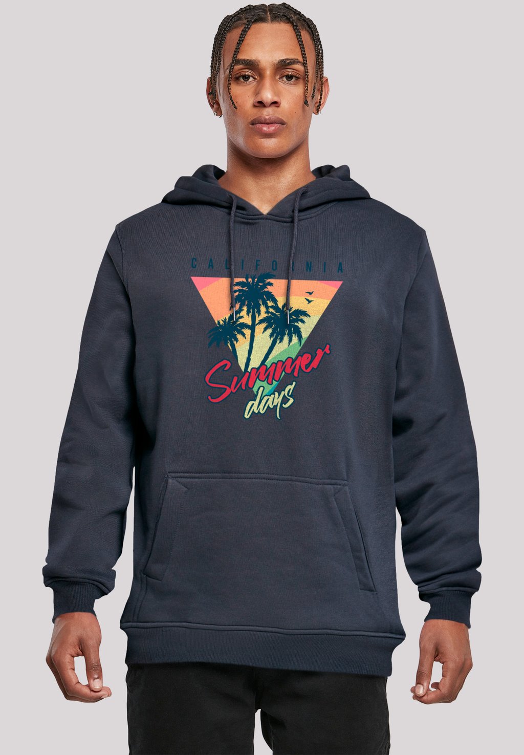

Толстовка CALIFORNIA PALMEN RETRO F4NT4STIC, темно-синий