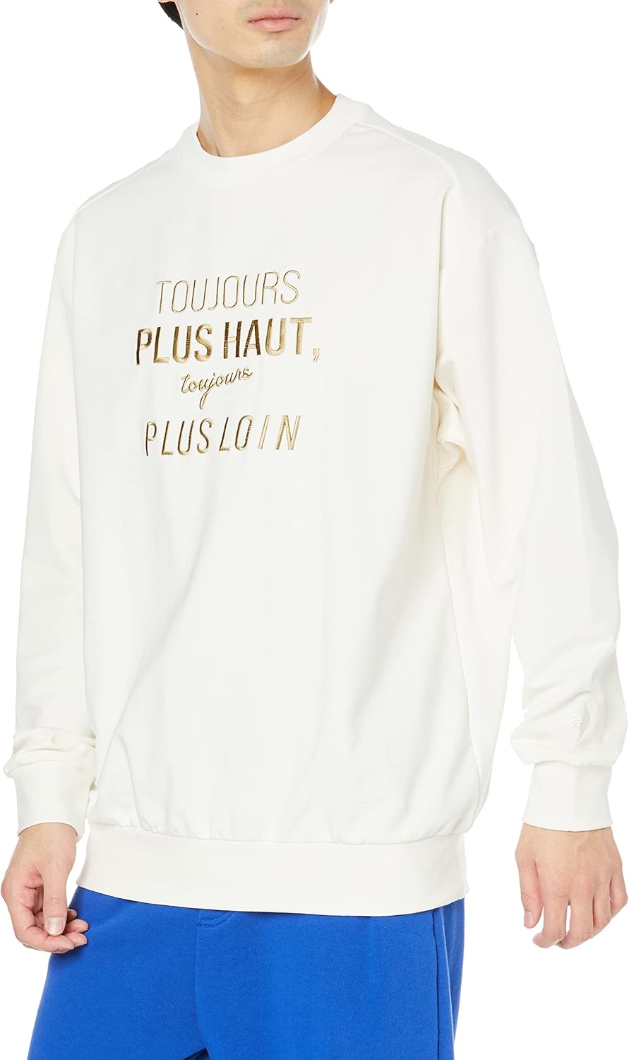 

Толстовка Cox Sportif, круглый вырез, на все сезоны, впитывает пот, эластичная Le Coq Sportif, белый