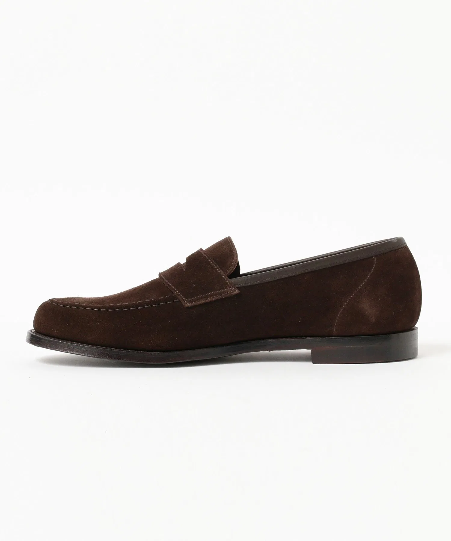 Мужские кожаные лоферы CROCKETT&JONES MAINE2 коричневые — фото 3