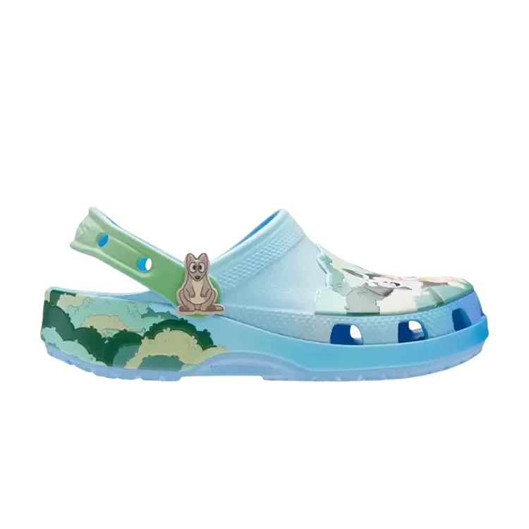 Классические сабо Bluey x Crocs GS, синий