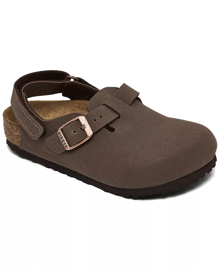 

Детские шлепанцы Tokio Birkibuc от Finish Line Birkenstock, коричневый