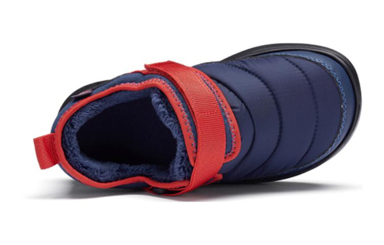 NB CRVN MOC Дышащие Теплые Детские Повседневные Кроссовки Navy Blue Kids' New Balance — фото 3
