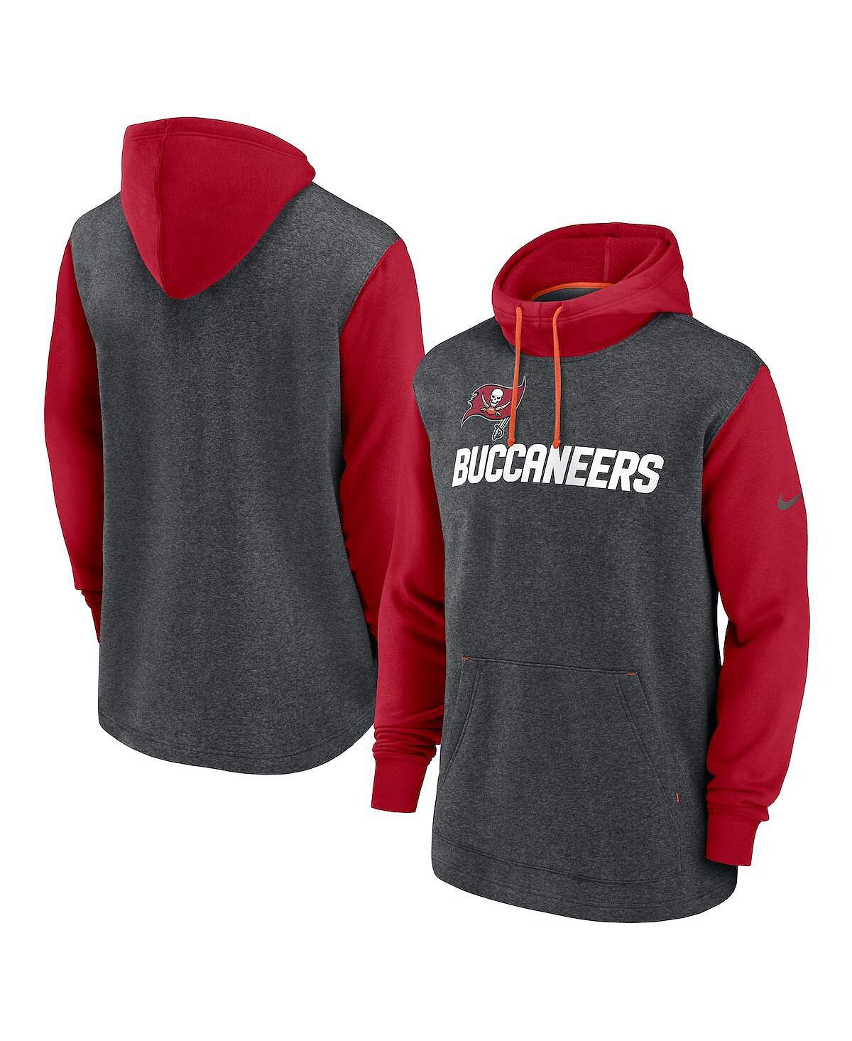 

Мужская темно-серая красная толстовка с капюшоном Tampa Bay Buccaneers Surrey Legacy Nike, Красный, Мужская темно-серая красная толстовка с капюшоном Tampa Bay Buccaneers Surrey Legacy Nike
