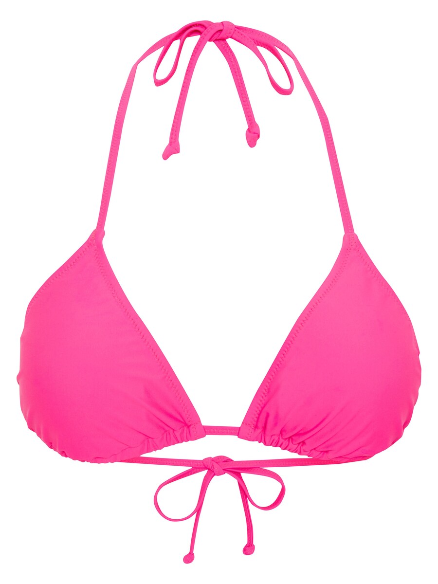 

Треугольный бикини-топ CHIEMSEE Triangle Bikini Top, цвет neon pink