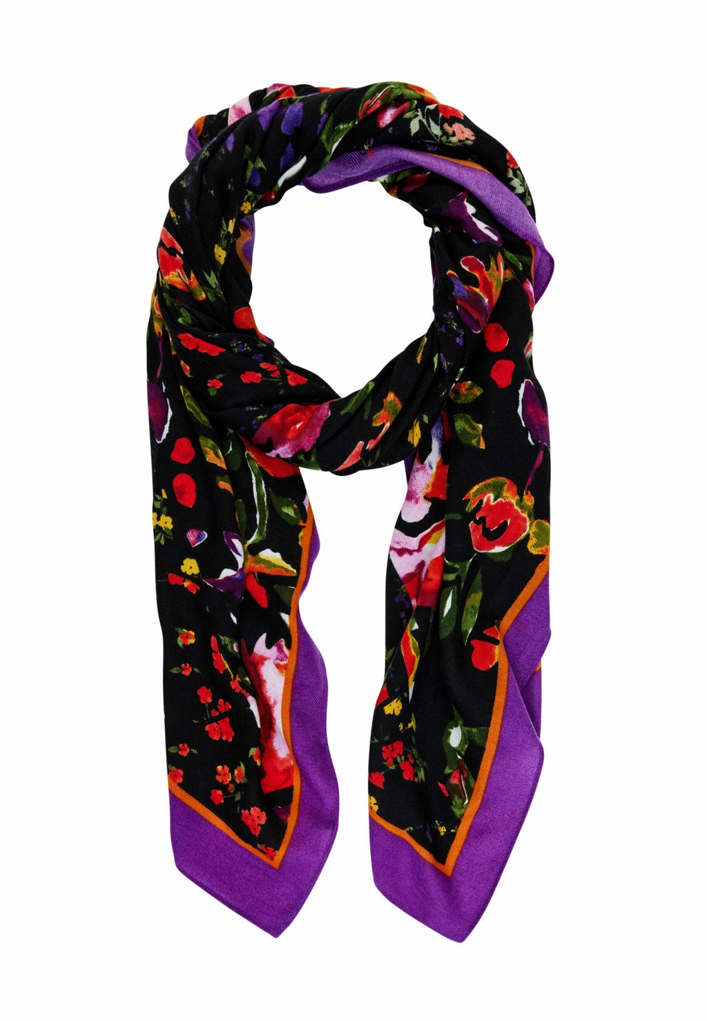 

Шарф FLORAL Desigual, черный