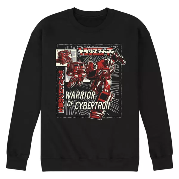 

Мужская флисовая толстовка Transformers Warrior of Cybertron Licensed Character, черный