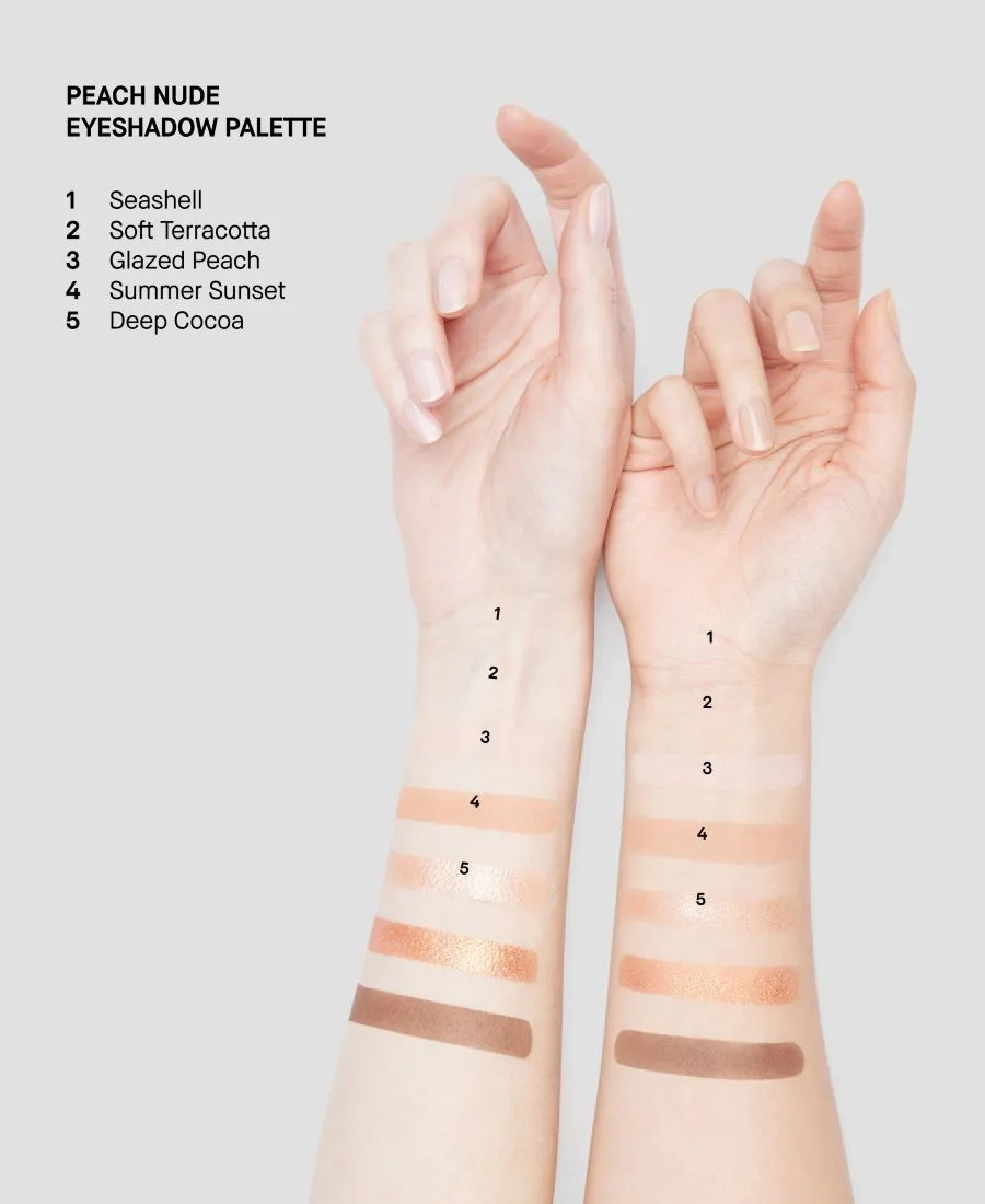 Палитра теней для век Nudes Bobbi Brown, Peachy Nudes — фото 2