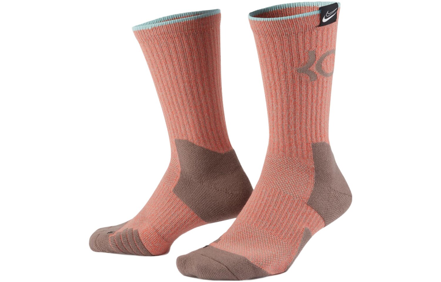 

Баскетбольные носки унисекс Nike, цвет 1 double pack (malt yellow / bright orange / (brown gray))