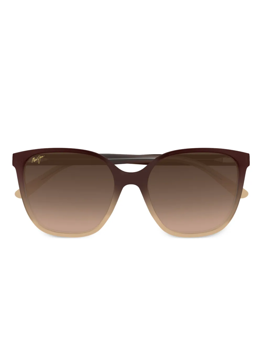 

Солнцезащитные очки Good Fun в квадратной оправе Maui Jim, коричневый