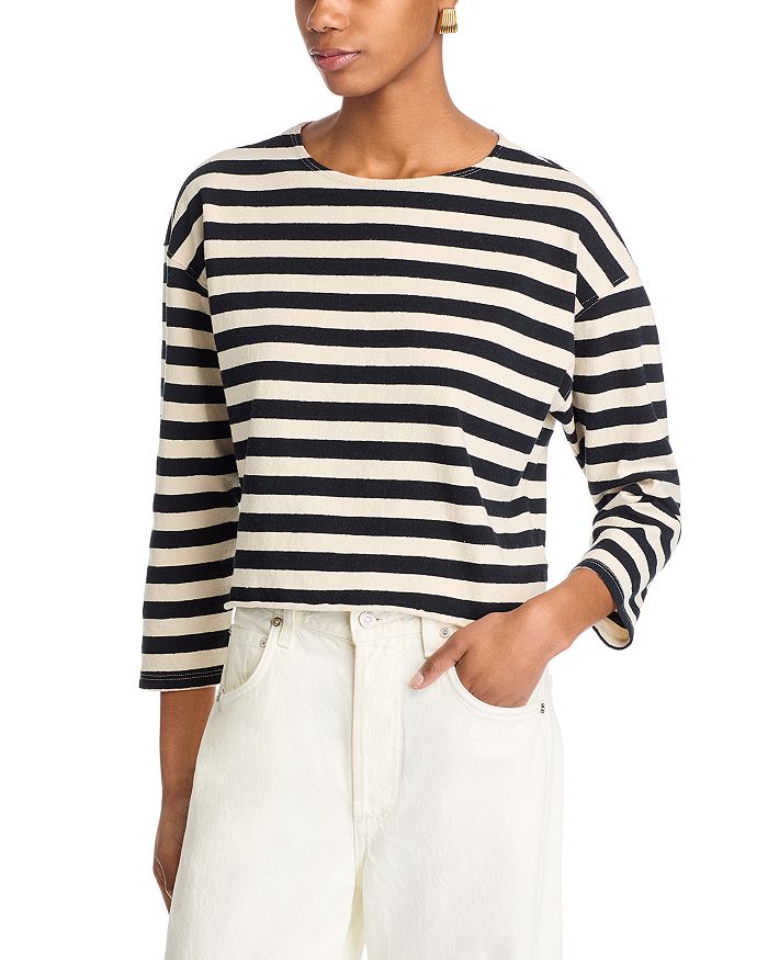 

Топ в полоску Taylor perfectwhitetee, черный