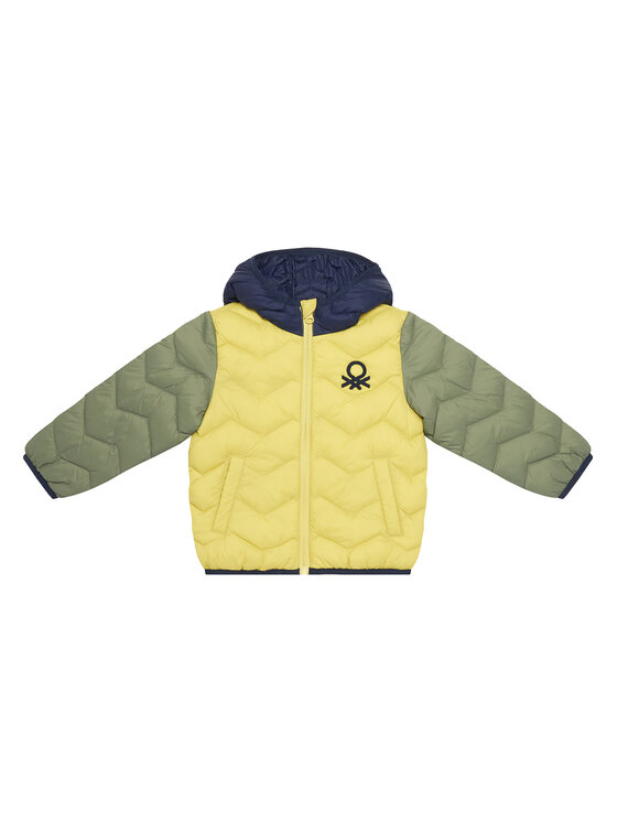 

Зимняя куртка regular fit 2TWDGN02V United Colors Of Benetton, серый