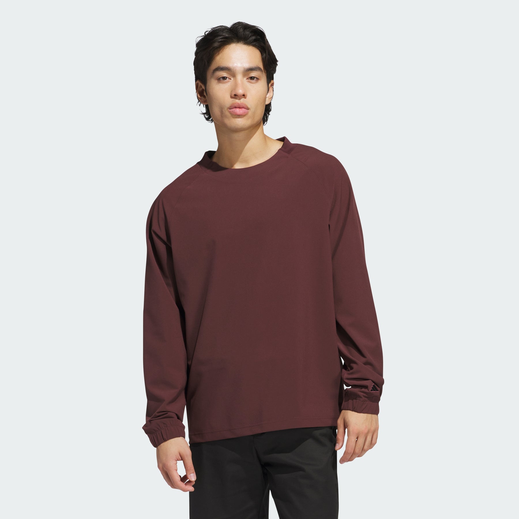 

Пуловер с круглым вырезом Go-To Wind Adidas, aurora ruby