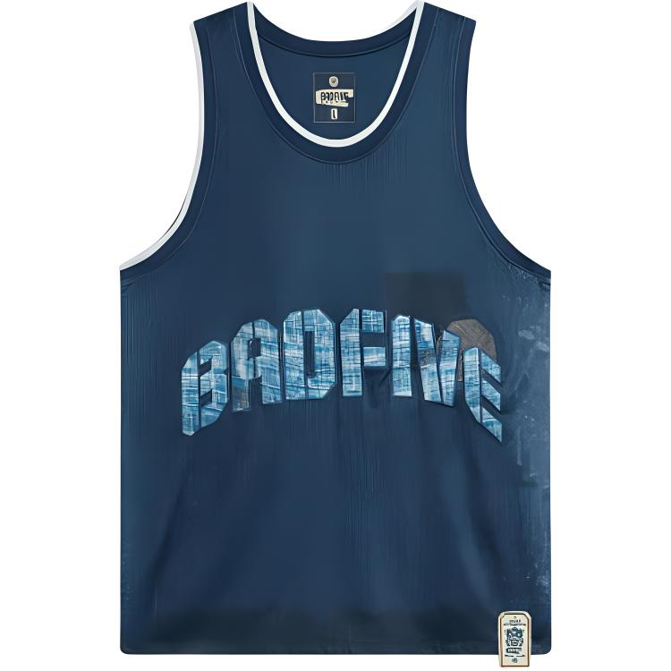 

LINING Баскетбольная майка Men's Sea Salt Blue All Over Print