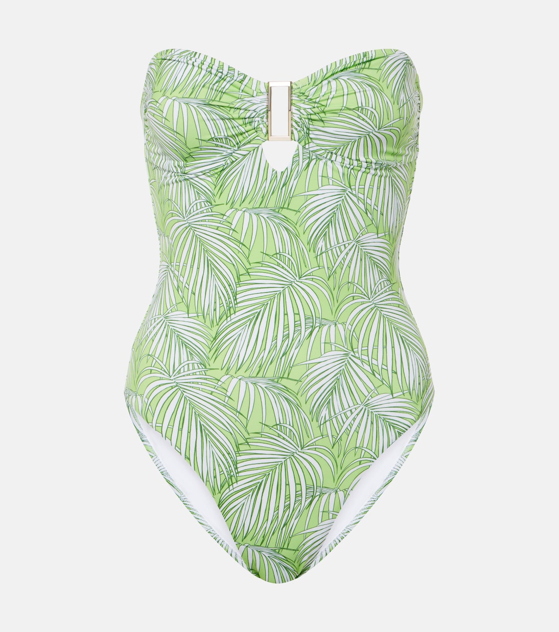 

Купальник без бретелек с принтом Como Melissa Odabash, Palmetto