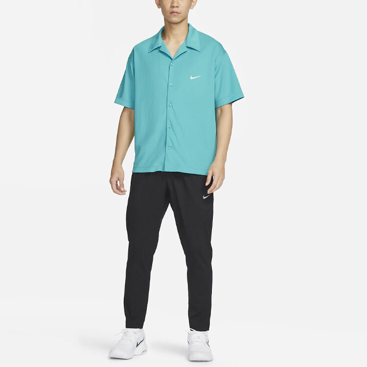 Мужская рубашка Dri-Fit, цвет голубой Nike, голубой — фото 3